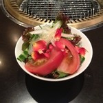 大淀河畔 みやちく - みやちくランチのサラダ