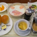 ホテルバーデン - 洋食の朝食(R5.1.26撮影)