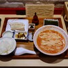 炭火焼濃厚中華そば 宝雲道 - 海老と赤魚定食(1,100円)