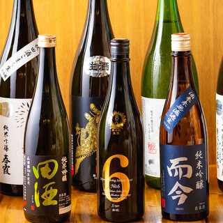 【利き酒師厳選】日本酒約４０種！