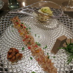 魚の前菜盛り合わせ