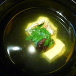 懐石料理 三木 - キスしんじょのお吸物
