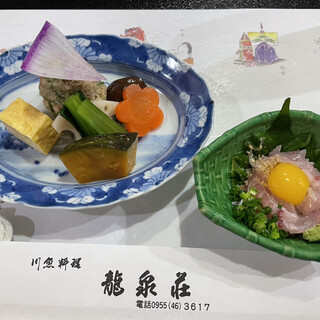 創作川魚料理　料亭 龍泉荘 - 料理写真:突出し