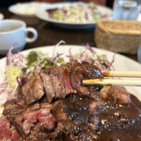 キャトルラパン - 味噌&山葵で頂きます