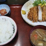 麺や 龍玄 - 並ロースカツ定食