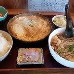 増田屋 - カツ煮定食セット(800円)