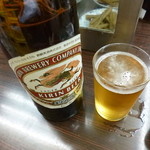 2013.06 ビールは大ビン（３９０円）かハートランドの中ビン（３７０円）、、コスパで大ビン選択？