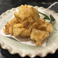 和食のあらまさ - トウモロコシのかき揚げ