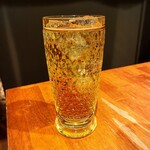 代官山 焼肉かねこ - アップルハイボール