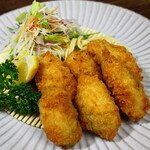 麦キッチン - 広島県産カキフライ