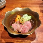 代官山 焼肉かねこ - 〆の冷麺、いろんな焼肉屋さんありますが一番好き