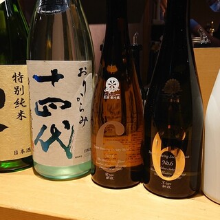 厳選した全国各地の日本酒
