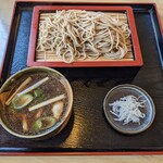 せんごく庵 - かも肉汁そば