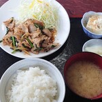 大船食堂 - 料理写真:スタミナ焼肉定食