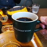 グルマンヴィタル - 炭火焼ブレンドコーヒーコーヒー 香ばしくて美味しい。