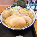 舎鈴 - チャーシュー麺¥840+味玉100
