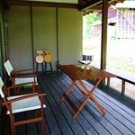 里山カフェ - テラス席