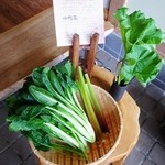 里山カフェ - １３年６月食材