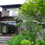 里山カフェ - みやま荘外観