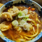 リカースタンド　ベルハウス - カレーうどんにおまけ？レンコン天トッピング♪