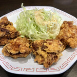 来来亭 - カラアゲ定食のカラアゲ