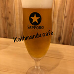カトマンズ・カフェ - サッポロ生ビール☆毎日洗浄中！！