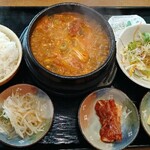 韓国の家 - ユッケジャン定食