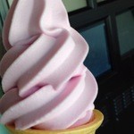 郷土食 當麻の家 - シソ風味アイスクリーム！