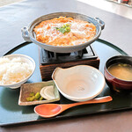 エリエールゴルフクラブ松山 - 豚ロースかつとじ膳