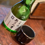 焼肉 清香苑 - 冷酒・越乃（６６０円）２０２３年１月