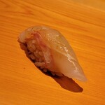 鮨 さかい - ひらめ、糸島