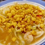 リンガーハット - 北海道どっさりコーンみそ
麺少なめ840円
麺硬め