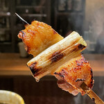 とり茶太郎 - 比内地鶏と信州黄金軍鶏のねぎま