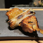 とり茶太郎 - 比内地鶏と信州黄金軍鶏のねぎま