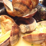 トラットリア・レ・サルデ - アサリとムール貝