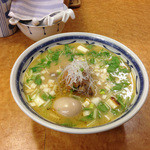 らぁめん 一福 - 囲炉裏麺1050円+味玉100円