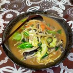 ラーメン雄志 - 2023年1月26日(木) 野菜味噌ラーメン780円