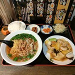 中華料理 龍華楼 - 八宝菜ランチ