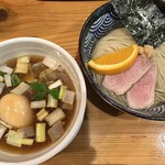 麺堂にしき - ■鴨だし醤油つけ麺味玉¥1,120