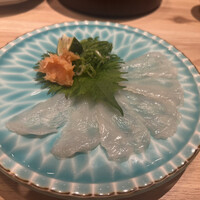 梅田 鮨割烹のの - てっさ