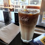 マクドナルド - アイスカフェラテL(330円)です。