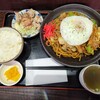 Washino Shokutaku - 焼きそば定食(850円)です。