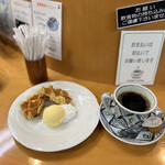 キョーワズコーヒー - 料理写真:ワッフルセット