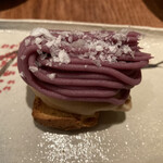 レストランRyu - 紫芋モンブラン　ね〜っとりモンブラン！