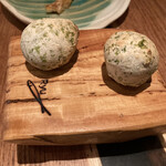 レストランRyu - あおさパン　ひと口食べると、
      　濃厚なあおさの香りが広がります！(๑˃̵ᴗ˂̵)