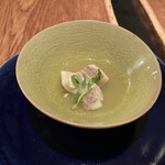 レストランRyu - 南伊勢町産のいとより鯛　昆布出汁で　　　　　　　　　　　　　　　　　　『自然の昆布出汁が美味い〜　(*^▽^*)』