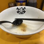 ラーメン二郎 - 【再訪】汁完してしまった!!!