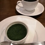 La Mela - お抹茶ムースとコーヒー♪