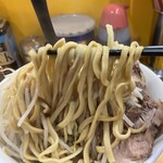 ラーメン二郎 - 【再訪】小ラーメン(ニンニク,アブラ)