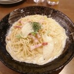 ラ・メーラ - 白菜とかぶのクリームパスタ～柚子胡椒風味♪